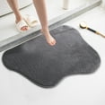 thumbnail image 1 of TIMIFIS Bathroom Rugs Bathroom Toilet Door Absorbent Floor Mat Carpet Bedroom Non-Slip Foot Pad Bath Rug Bathroom Mat Kitchen Mat Bath Mat, 1 of 8