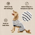 thumbnail image 2 of LazyOne Flapjacks, One-Piece Dog Sweater, Matching Family Pajamas for Dogs, Stripes, Ticking Bear (Medium), 2 of 6