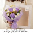 thumbnail image 1 of Tulip Daisy Flower Bouquet Crochet Kit with Yarn DIY Mixed Sunflower Crocheting Kits Knitting Handmake Flowers Beginner, 1 of 7