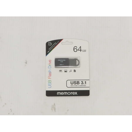 UPC 751492628868 product image for Memorex 64GB USB 3.1 ? Black | upcitemdb.com