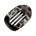 thumbnail image 1 of Barrette Plate Ronde pour Femmes Filles Forte Tenue Épaisse Fine Confortable Courbée pour Conduite et Plus Accessoires de Coiffure, 1 of 7