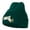 Dk Green, variant on Massachusetts State Flag Map Embroidered Long Beanie - Black OSFM