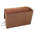 thumbnail image 2 of Smead 70320 Heavy-Duty A-Z Expanding File, 21 Pocket, Legal, Leather-Like Redrope, 2 of 4