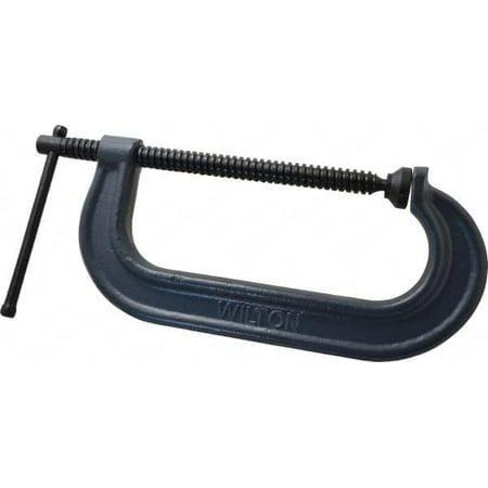 

Wilton Regular-Duty 8 Max Opening 3-7/16 Throat Depth Forged Steel Standard C-Clamp
