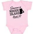 thumbnail image 3 of Inktastic Someone in Rhode Island Loves Me Boys or Girls Baby Bodysuit, 3 of 5