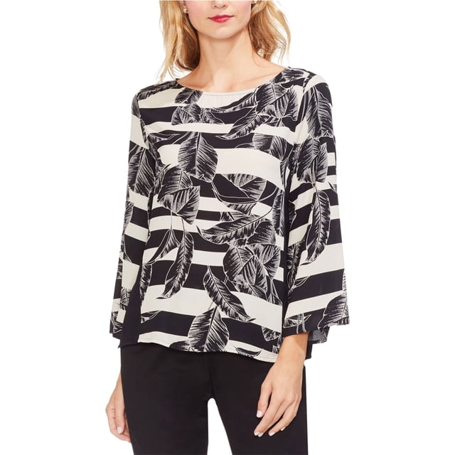 Blusa de Manga acampanada Vince Camuto negro pequeño