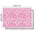 thumbnail image 6 of Pink Breast Cancer Summer Placemats Table Placemats Set Of 4-Linen Kitchen Washable Placemats Table Mats 11.8"x17.7" Non-Slip Heat Resistant, 6 of 6