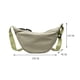 thumbnail image 1 of Bolsa bandolera de lona para mujer a la moda, informal para el pecho para mujer (verde) Likrtyny  Para Estrenar, 1 of 9
