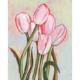 thumbnail image 3 of Warren, Annie 12x14 Black Modern Framed Museum Art Print Titled - Peppy Tulip II, 3 of 5