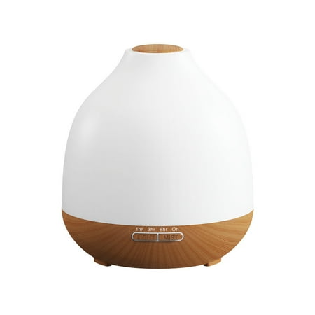 

Fuieoe Home Decor USB Aromatherapy Humidifier With Remote Control Colorful Light Large Capacity 500ML Quiet Cool Mist Humidifier For Car And Office Easy To Clean