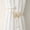 Gold, variant on 2 Pieces Diamond Butterfly Curtain Straps with Crystal Accents for Home Bedroom Living Room - Elegant Adjustable Tiebacks for Window Treatments