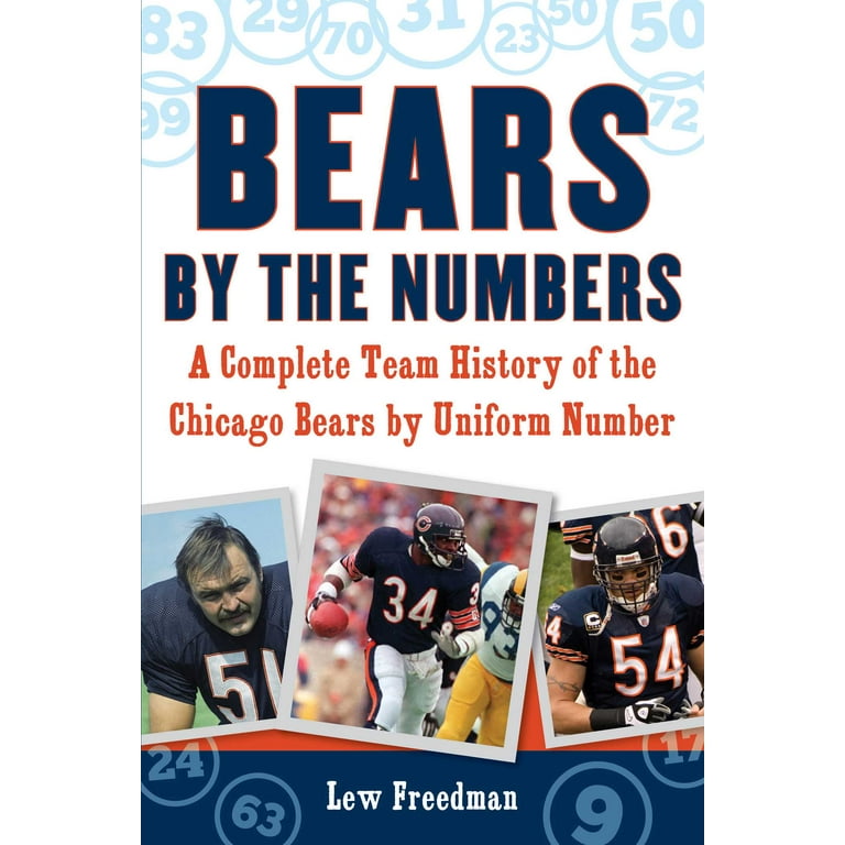 Bears jersey numbers sale