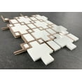 thumbnail image 4 of Water Jet 3" x 3.5" Novelty Mosaic Wall & Floor Tile - Case (10 Sheets), 4 of 8