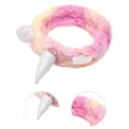 thumbnail image 3 of Unique Bargains 1 Pc Fashion Exquisite Plush Washing Face Headwrap for Women 7.28"x1.97" Pink, 3 of 3