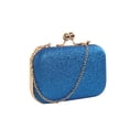 thumbnail image 1 of Bolso de mano ostentoso para fiesta de noche para mujer, bolso de mano de bola de boda con cadena, Mini bolso de mano Minaudiere, monedero, regalo de cumpleaños dorado Xemadio 2031210-2, 1 of 1