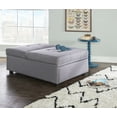 thumbnail image 2 of Simonson Space Saving Convertible Twin Bed, Lounge Chair, or Ottoman, Gray, 2 of 27