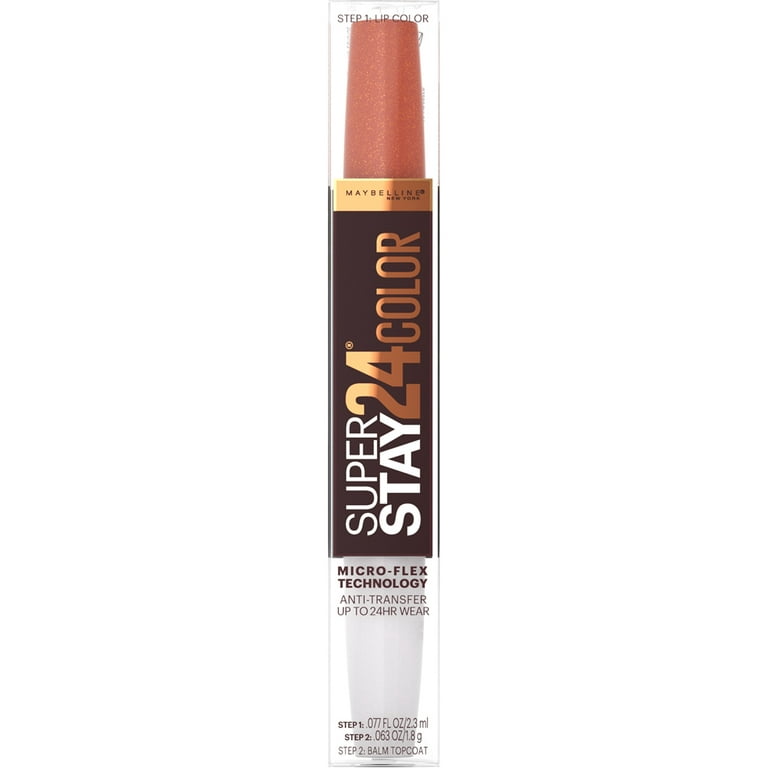 Crush 2-Step SuperStay 24 Caramel Liquid Maybelline Lipstick,