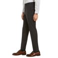 thumbnail image 3 of DKNY Mens Dress Pants 36x32 Modern-Fit Stretch Plaid Wool   Gray 36, 3 of 4