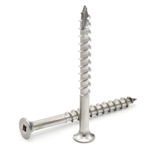 Vis de Plateau Carré 305 Tête de Bugle en Acier Inoxydable Type 17 Points - 12 x 5 Qt-25