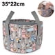 thumbnail image 1 of Cubo de remojo plegable para viajes al aire libre - Alpaca gris grande Adepaton 221182-1, 1 of 9