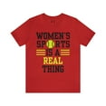 thumbnail image 2 of DJH Apparel | Women's Sports Is A Real Thing Softball Unisex Tshirt, 2 of 7