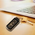 thumbnail image 4 of DYNWAVECA Motorcycle Remote Key Shell Remote Key Protector, Dustproof, TPU Easy to Install 3 Buttons Key Fob Cover Case for SH125 Black, 4 of 9