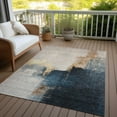 thumbnail image 6 of Addison Rugs Chantille Indoor/Outdoor Transitional Abstract Taupe Washable Rectangle Rug, 8' x 10', 6 of 6