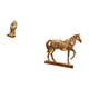 thumbnail image 5 of Escultura majestuosa de león y caballo, figura coleccionable de mesa, adorno decorativo, estatua de resina grabada, animal para decoración del hogar y, 5 of 8