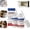 B:2pcs, variant on 30ml Heat Resistant Microwave Cavity Paint, White High Gloss Appliance Touch Up Paint with Brush, Quick Dry for Microwave Oven Refrigerator Dishwasher Washer Dryer