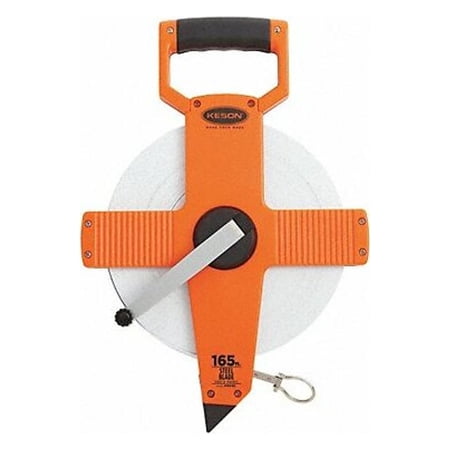 UPC: 0052837009916 | Keson Long Tape Measure 165 ft. Orange NR18-165