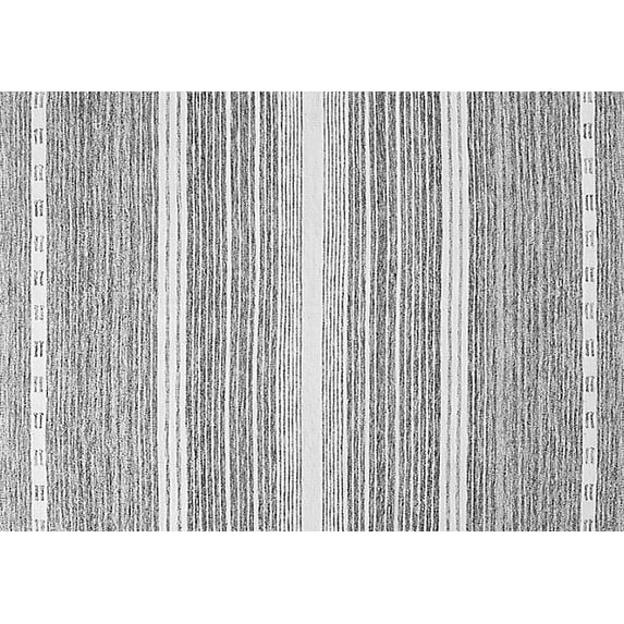 Ahgly Company Indoor Rectangle Oriental Gray Industrial Area Rugs, 8' x 12'