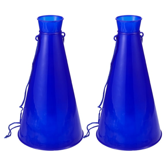 Durable Plastic Bullhorn Megaphone Cheerleading Noise Makers for Sports Events and Parties