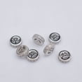 thumbnail image 3 of Jumpingount 10 piezas de DIY Beadwork Spacer Zircon decoración cuentas costura perlas joyería hacer artesanía decorativa Ropa, zapatos y accesorios Miscelánea Luz de oro Jumpingount AP016006-01, 3 of 6