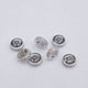 thumbnail image 5 of Jumpingount 10 piezas de DIY Beadwork Spacer Zircon decoración cuentas costura perlas joyería hacer artesanía decorativa Ropa, zapatos y accesorios Miscelánea Oro rosa Jumpingount AP016006-05, 5 of 6