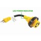 thumbnail image 4 of Parkworld 691975 Rv Power Cord Adapter 15 Amp Male 5-15P To 30 Amp Twist Lock Female L5-30R, 4 of 5