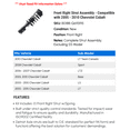 thumbnail image 2 of Front Right Strut Assembly - Compatible with 2005 - 2010 Chevy Cobalt 2006 2007 2008 2009, 2 of 2