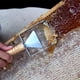 thumbnail image 5 of Pala para miel ZHAOCHENG tenedor para destapar colmena de abejas acero inoxidable mango de madera, 5 of 5