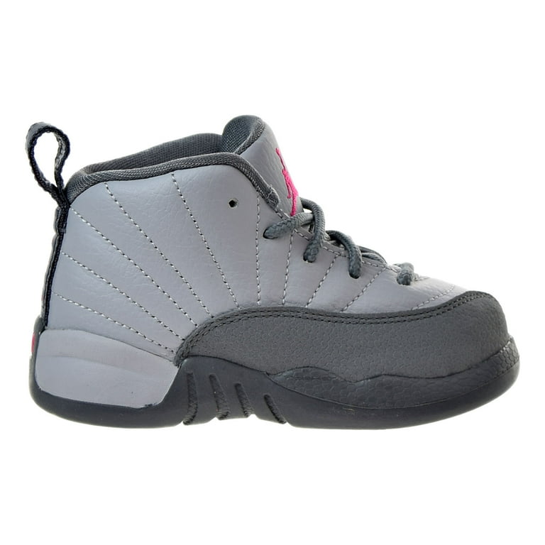 Grey pink jordan outlet 12