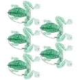 thumbnail image 3 of 5 señuelos artificiales de simulación verde transparente con un solo anzuelo, suaves y anticaídas., 3 of 14