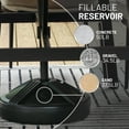 thumbnail image 4 of US Weight Fillable Umbrella Base Designed to be Used With a Patio Table (Black), 4 of 7