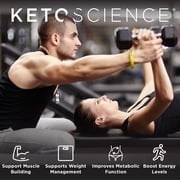 Keto Science Ketogenic Meal Shake Chocolate Dietary Supplement, Meal Replacement, 14 Servings