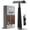 Matte, variant on Safety Razor with 5 Reusable Blades Washable Double Edge Shaver Aluminum Alloy Handle Safety Shaving Razors Smooth Shave for Face, Leg, Body (Matte)