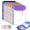 6* Portrait, variant on 11 Hole Expanding File Pockets, Horizontal & Vertical Plastic Envelopes for 2/3/4 Ring Binder, Thick Reusable Binder Folders with Snap Closure & Labels, Holds 200 Sheets