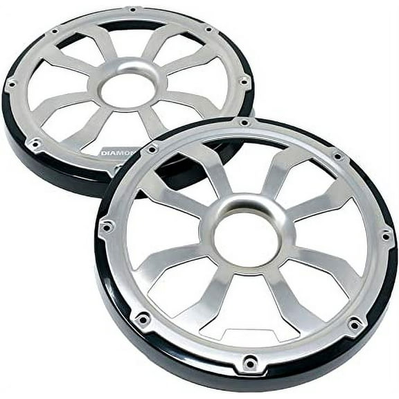 Diamond Audio HXM8FGW 8" Elite Flush Mount Speaker Grills, Pair