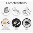 thumbnail image 3 of Juego De Cubiertos Elegantes 24 Piezas Acero Inoxidable, 3 of 4