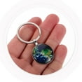 thumbnail image 5 of DRAFIDEEP 10Pcs Traveler Souvenir Keychain Modern Zinc Alloy Ornament for Holiday, 5 of 8