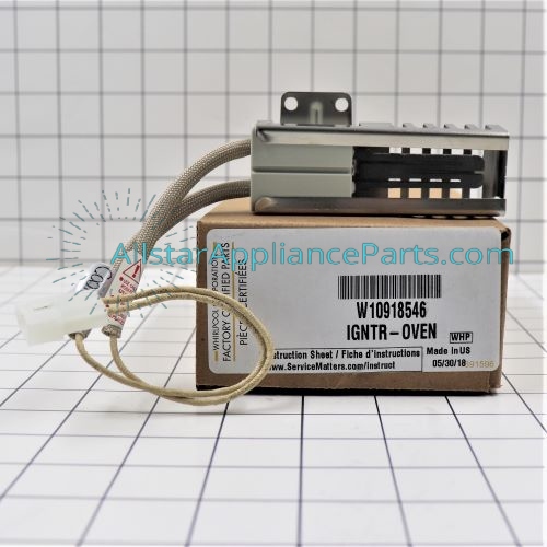 Whirlpool Range/Stove/Oven Igniter W10918546