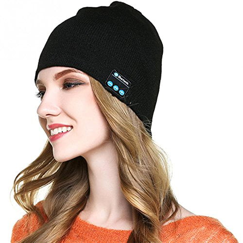 Useful Warm Soft Beanie Wireless Bluetooth Hat Cap Headset Headphone Speaker Mic 