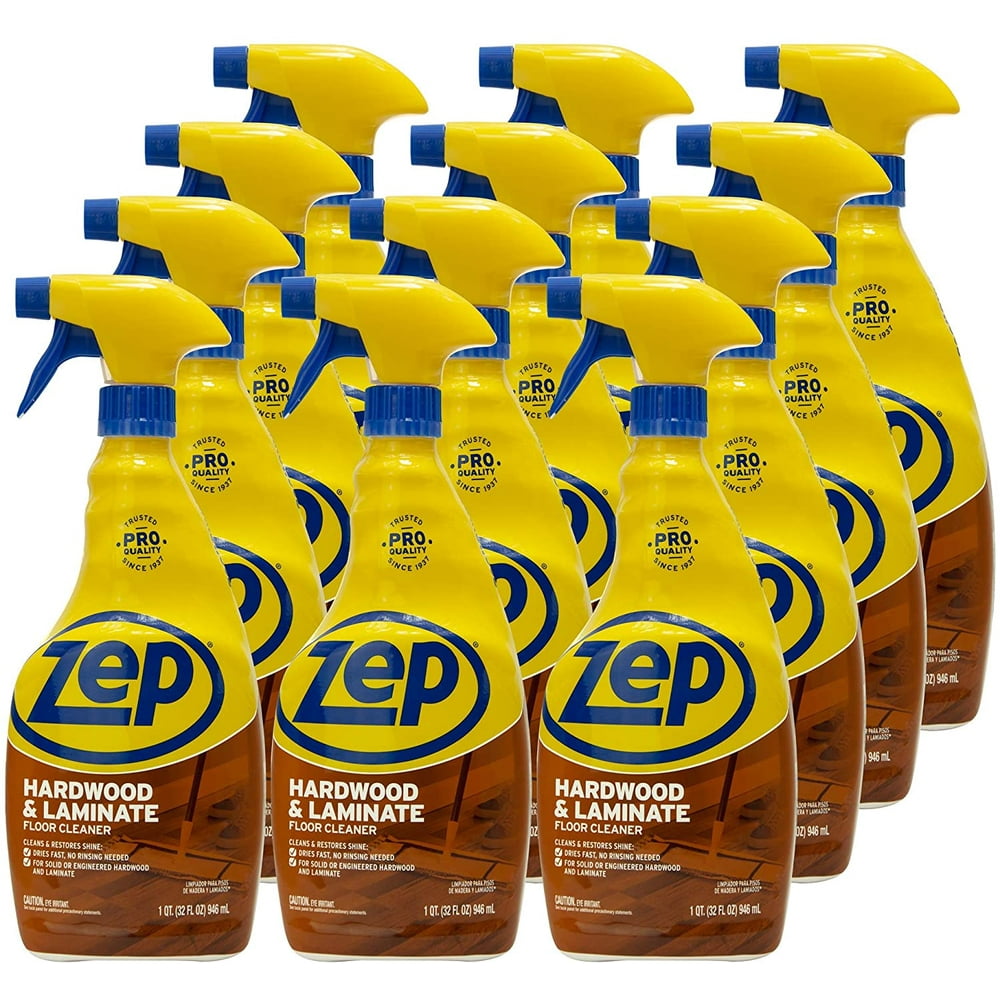 Zep Hardwood & Laminate Floor Cleaner 32 Ounce ZUHLF32 (Case of 12