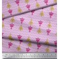 thumbnail image 3 of Soimoi Polyester Crepe Fabric Artistic Floral Ethnic Decor Fabric Printed Yard 42 Inch Wide, 3 of 3